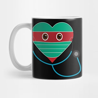 Masked Heart - Doctors Mug